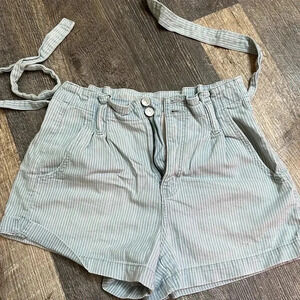 American Eagle Striped Shorts